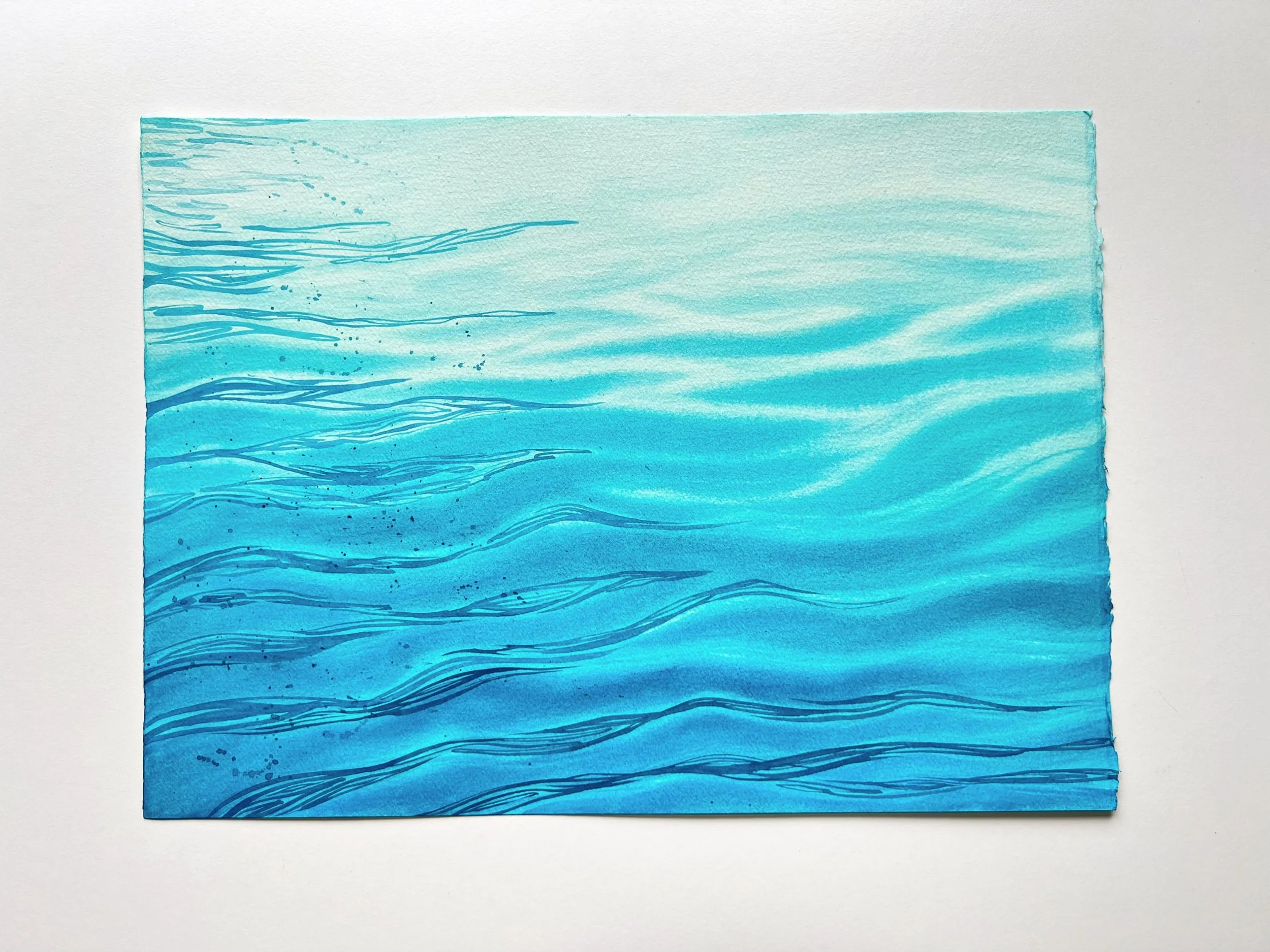 Still Waters - Original Watercolor Painting Captures the